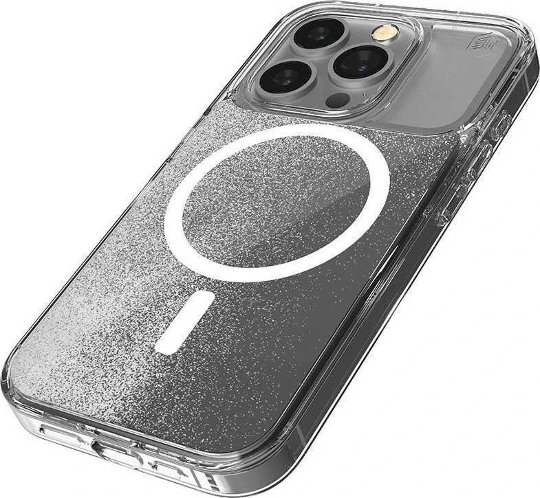 STM Relax Sand MagSafe - dėklas skirtas Apple iPhone 15 Pro Max Clear / Baltas