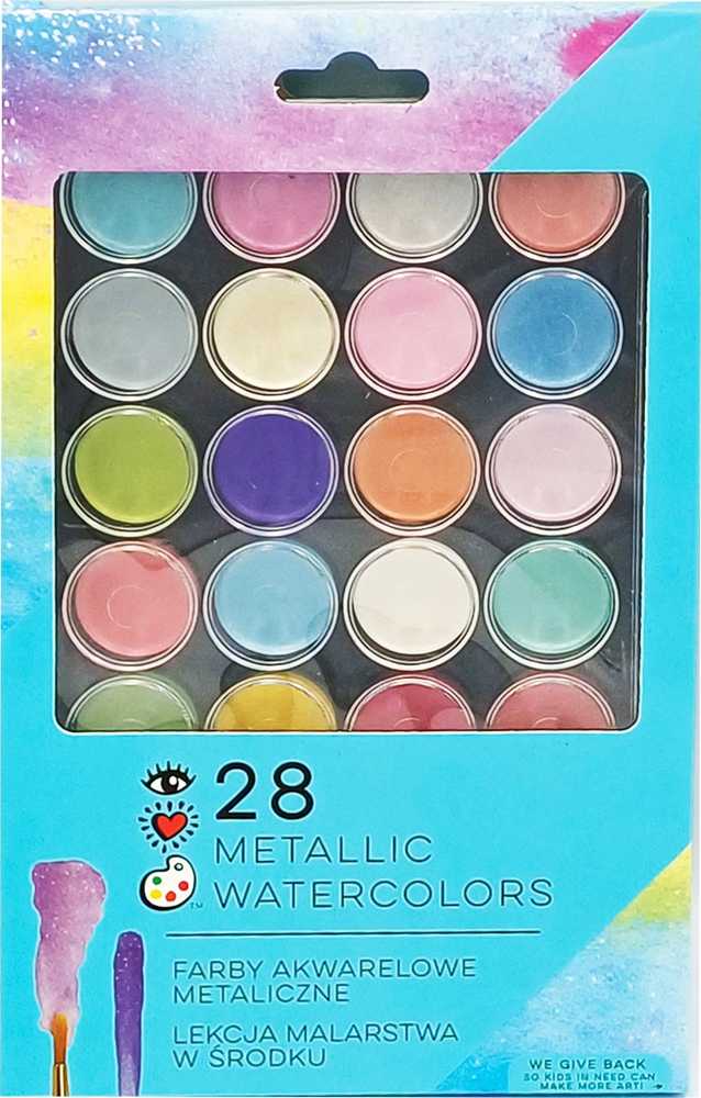 STNUX vandens dažai 28 metalo spalvos IHA2228 40095
