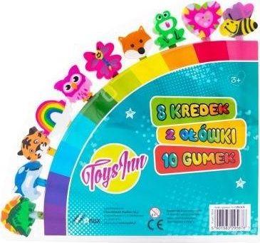 Stnux Pieštukai su trintukais 10 pieštukų