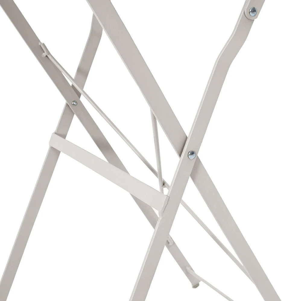 Bistro stalas Smėlio Ø 50 x 71 cm Miltelinis plienas