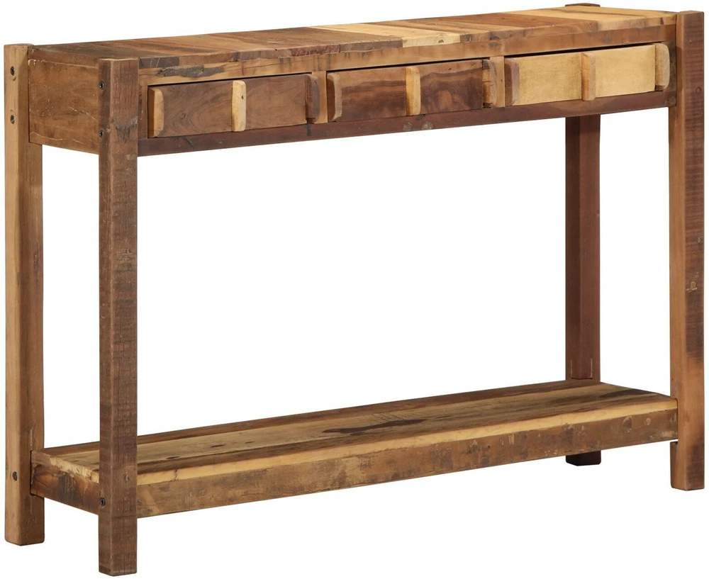 Konsolinis stalas Ruda 107 x 33 x 76 cm Kietas atkurtas medis