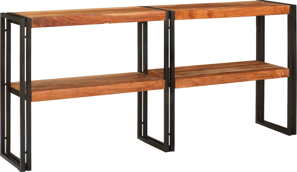 Konsolinis stalas Ruda 160 x 33 x 75 cm Kietos akacijos mediena