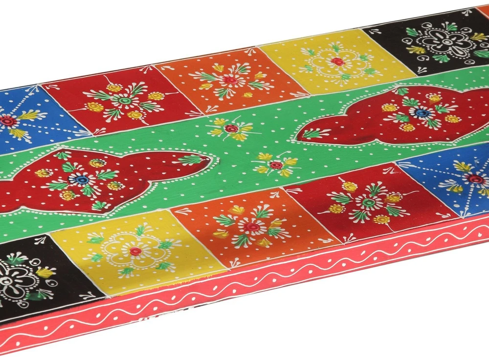 Konsolinis stalas su stalčių Įvairiaspalvis 100 x 30 x 77 cm
