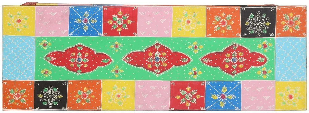 Konsolinis stalas su stalčių Įvairiaspalvis 100 x 30 x 77 cm