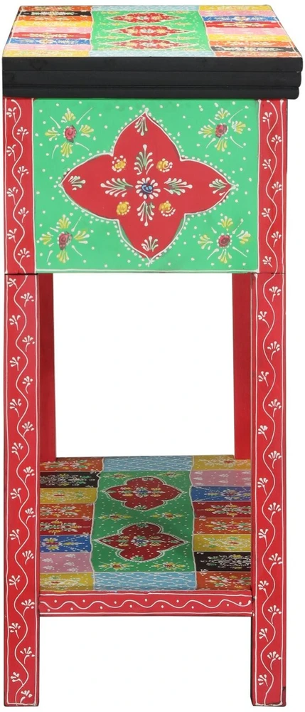 Konsolinis stalas su stalčių Įvairiaspalvis 100 x 30 x 77 cm