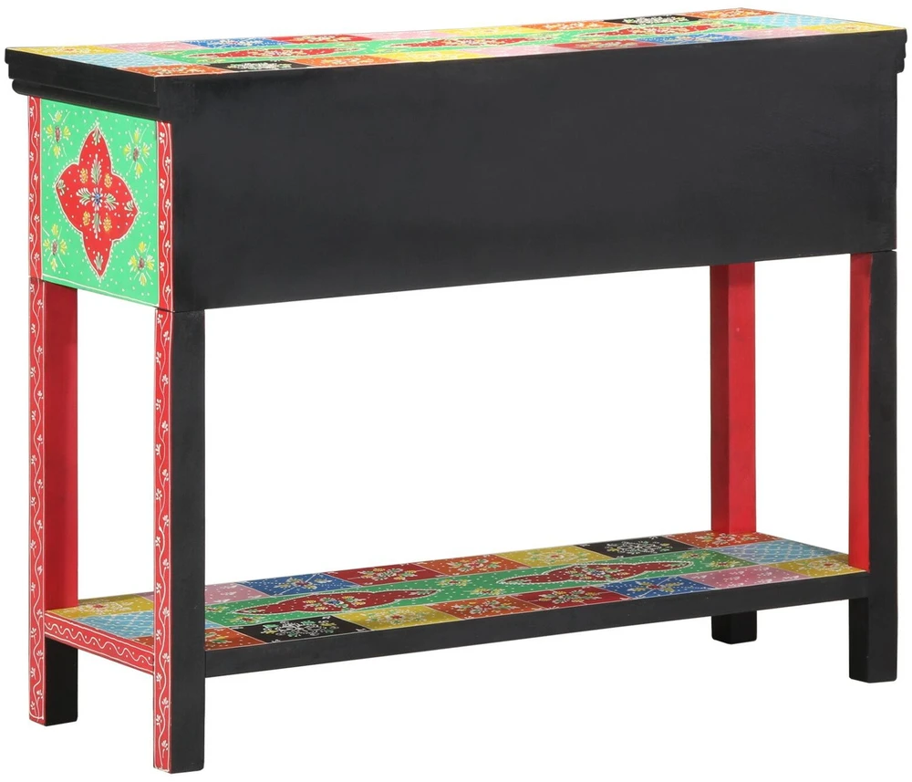Konsolinis stalas su stalčių Įvairiaspalvis 100 x 30 x 77 cm