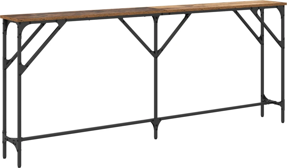 Konsolinis stalas Senovinis medis 180 x 23 x 75 cm