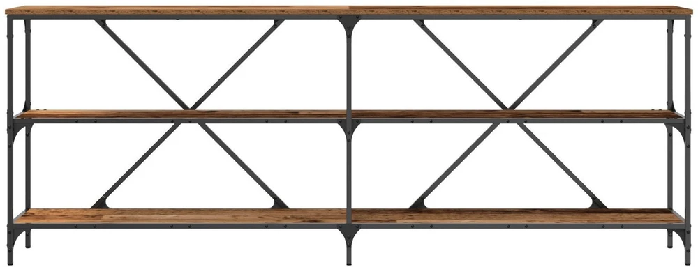 Konsolinis stalas Senas medis 200 x 30 x 75 cm Apdirbta mediena
