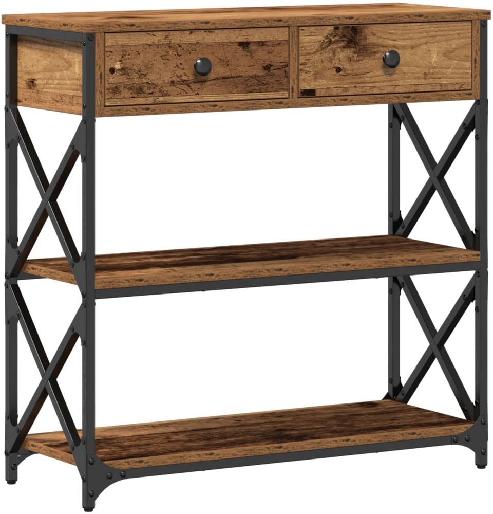 Konsolės stalas Sena mediena 75 x 28 x 75 cm