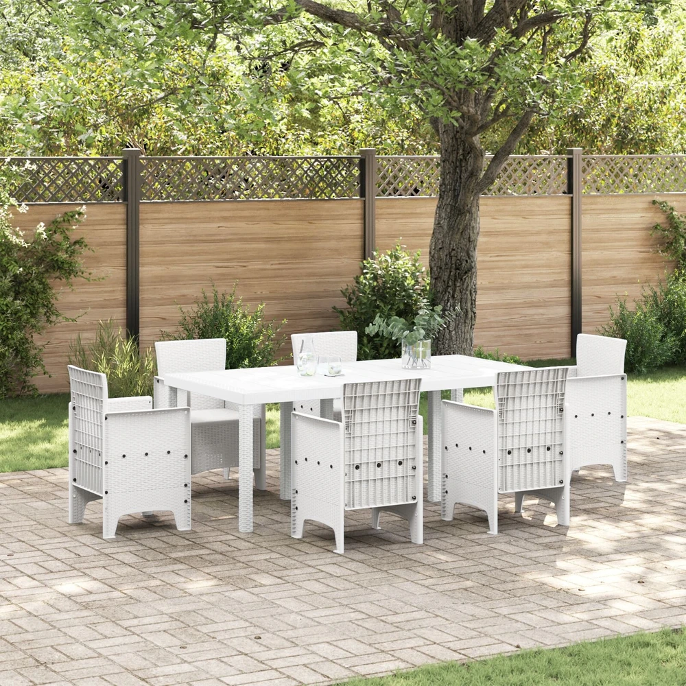 Sodo stalas Balta 200 x 100 x 73 cm poliratanas