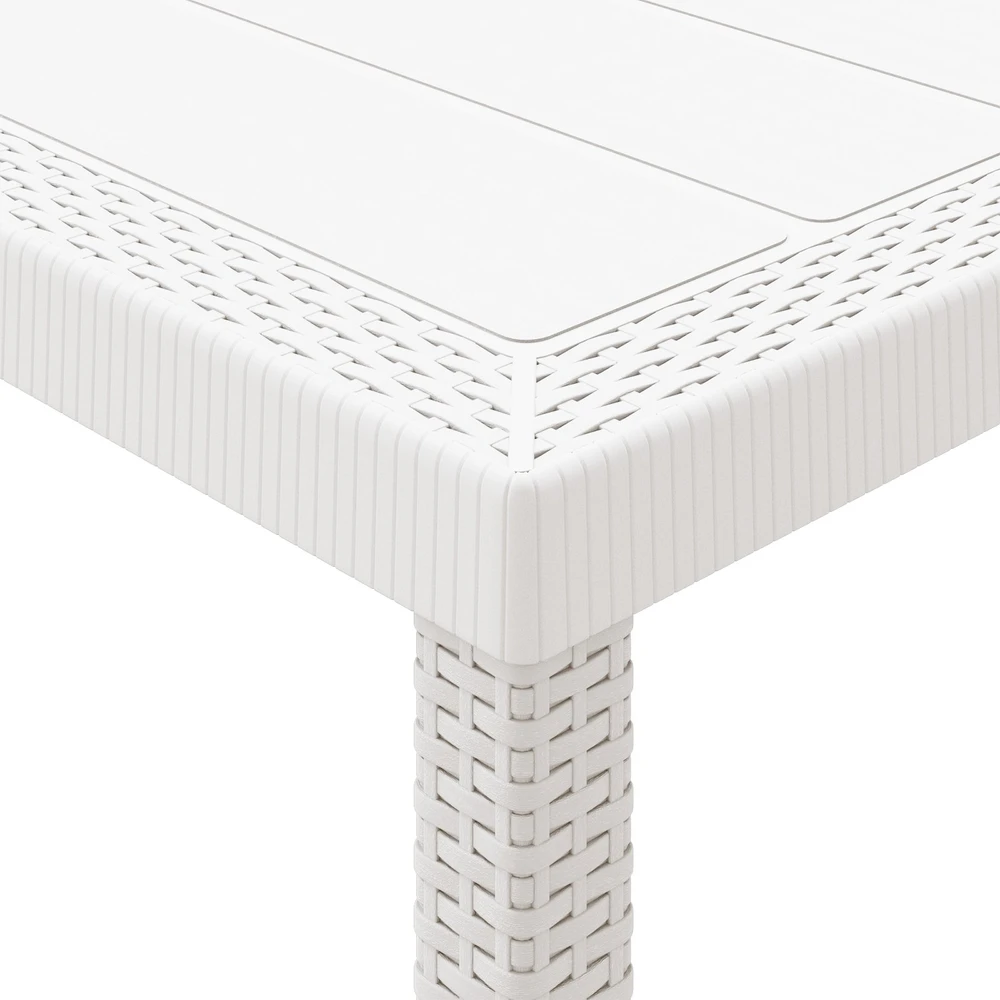 Sodo stalas Balta 350 x 100 x 74 cm poliratanas