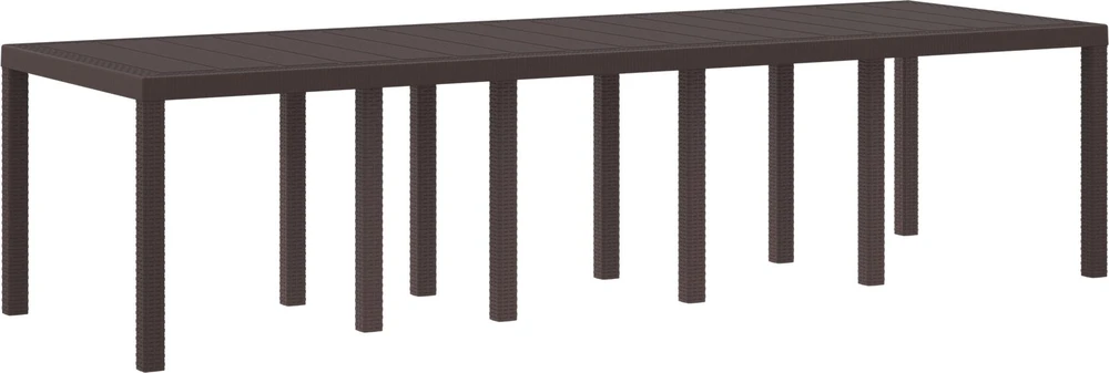 Sodo stalas Ruda 300 x 100 x 73 cm poliratanas