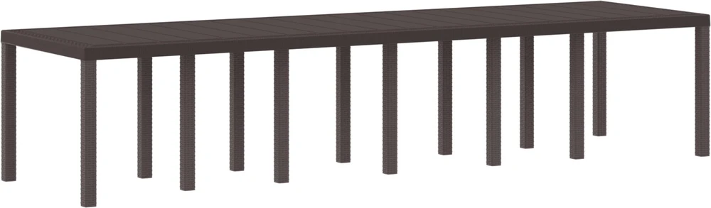 Sodo stalas Ruda 350 x 100 x 74 cm poliratanas