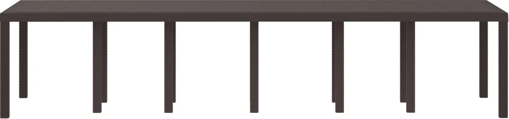 Sodo stalas Ruda 350 x 100 x 74 cm poliratanas