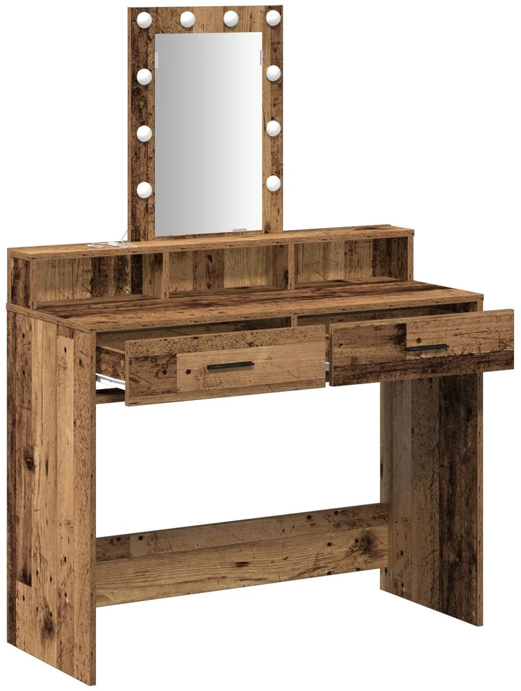 Makiažo stalas Ruda 100 x 41 x 140 cm Apdirbta mediena