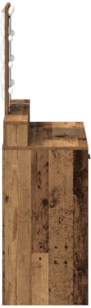 Makiažo stalas Ruda 79 x 41 x 140 cm Apdirbta mediena