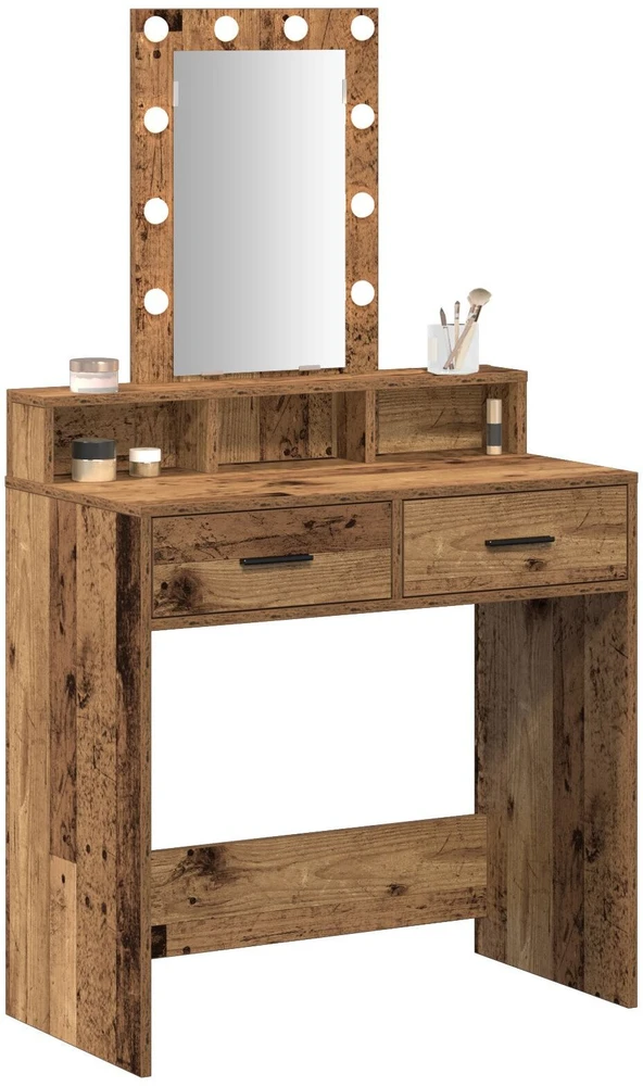Makiažo stalas Ruda 79 x 41 x 140 cm Apdirbta mediena