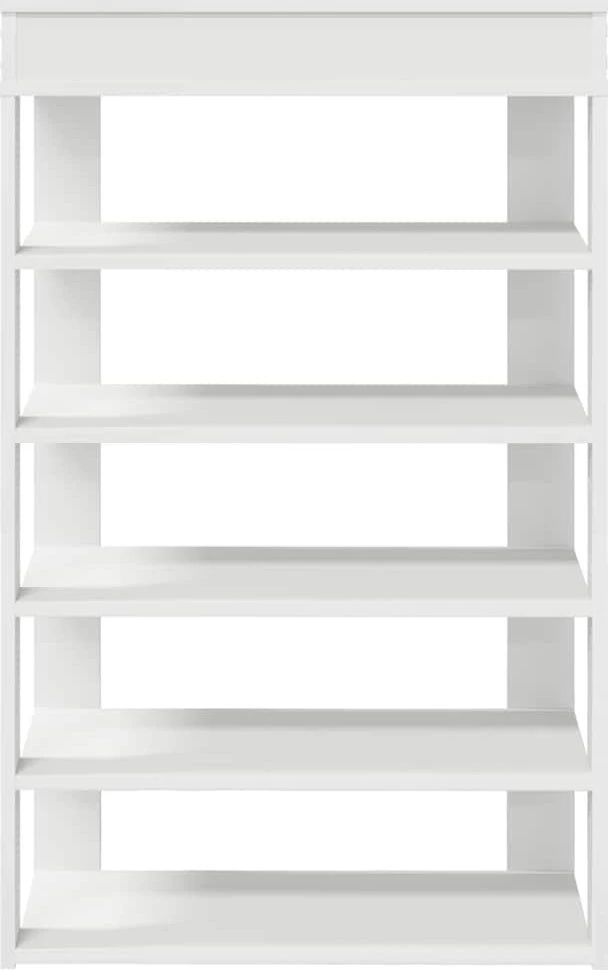 Lentyna batams, baltos spalvos, 60x30x98cm, apdirbta mediena