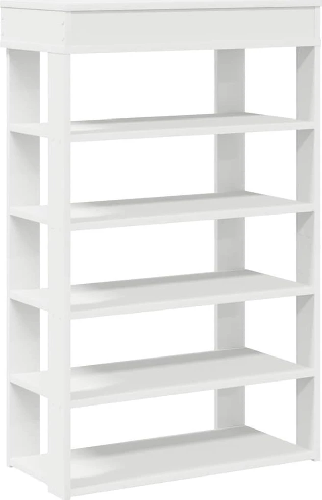 Lentyna batams, baltos spalvos, 60x30x98cm, apdirbta mediena