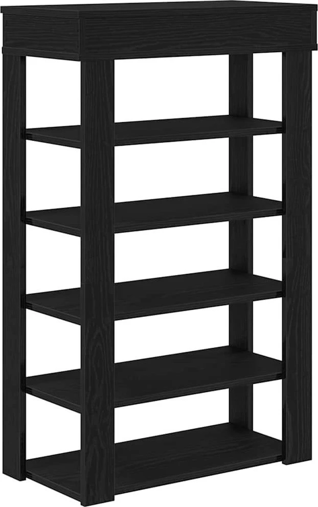 Lentyna batams, juodos spalvos, 60x30x98cm, apdirbta mediena