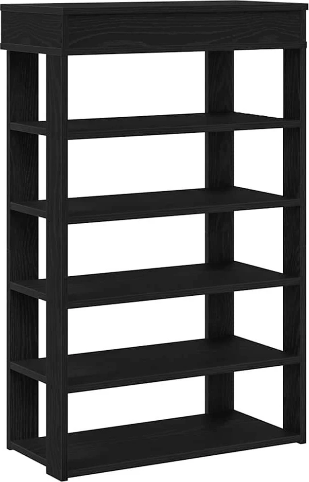 Lentyna batams, juodos spalvos, 60x30x98cm, apdirbta mediena