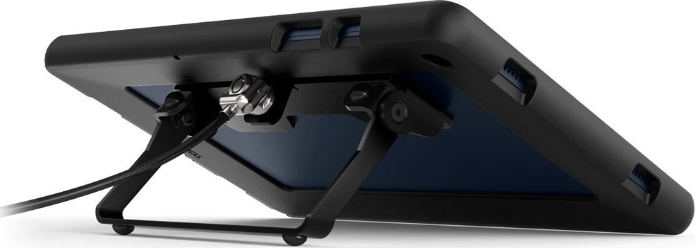Stojak Compulocks Galaxy Tab A9+ 11'' Secured Kickstand - Stossstange fur Planšetė - Stander - Gummi - Juodas - fur Samsung Galaxy Tab A9+
