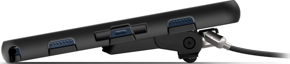 Stojak Compulocks Galaxy Tab A9+ 11'' Secured Kickstand - Stossstange fur Planšetė - Stander - Gummi - Juodas - fur Samsung Galaxy Tab A9+