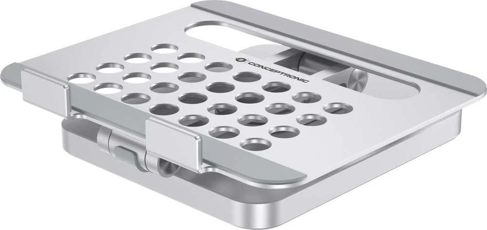 Carruzzo Conceptronic DONN26G multimedijos įrenginio vežimėlis / stovas Sidabras Planšetinis kompiuteris Multimedijos stovas