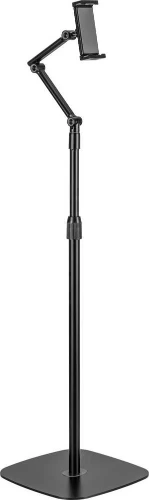 InLine® grindų planšetinio kompiuterio laikiklis su stovu, iki 12,9'', juodas