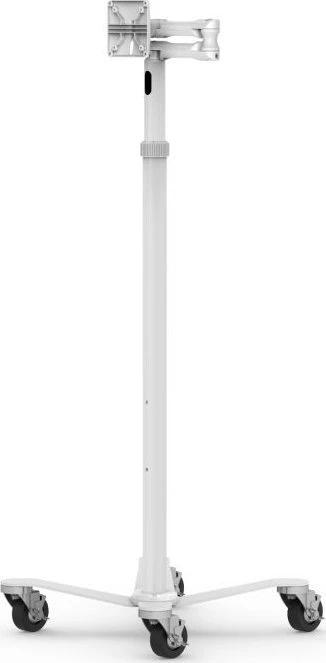 Laikiklis Maclocks Compulocks Rise Freedom Extended - VESA Articulating Arm Rolling Cart - Baltas