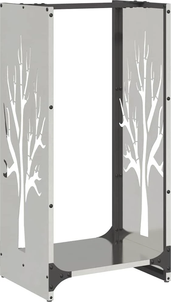 Stovas malkoms, 40x30x80 cm, nerūdijantis plienas