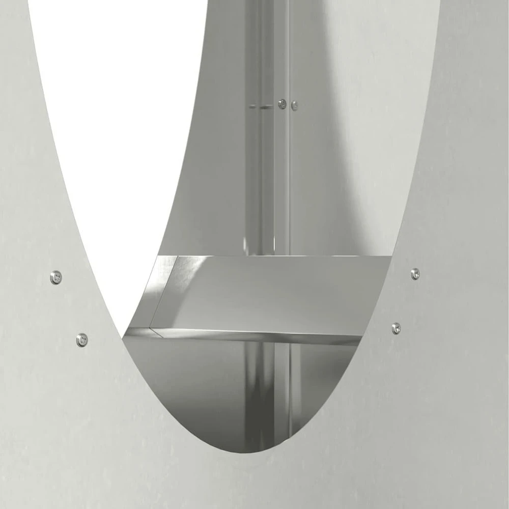 Stovas malkoms, 50x23x100 cm, nerūdijantis plienas