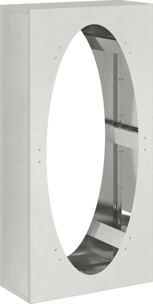 Stovas malkoms, 50x23x100 cm, nerūdijantis plienas