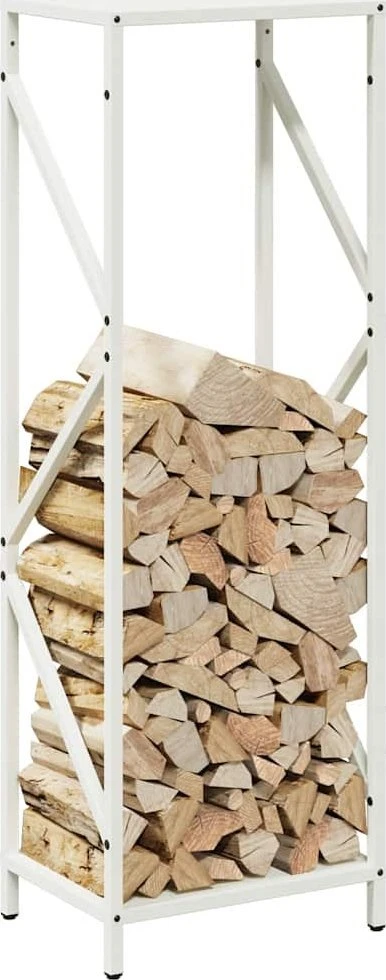 Malkų lentyna Balta 34x25x100 cm Šaltai valcuotas plienas