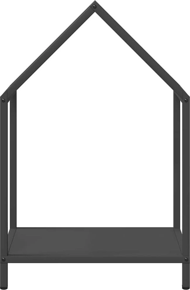 Malkų lentyna, juoda, 40x25x60 cm, šaltai valcuotas plienas