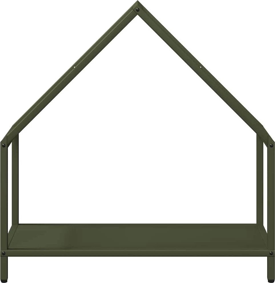 Malkų lentyna Olive Žalias 60x25x60 cm Šaltai valcuotas plienas