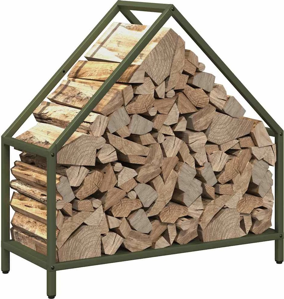 Malkų lentyna Olive Žalias 60x25x60 cm Šaltai valcuotas plienas