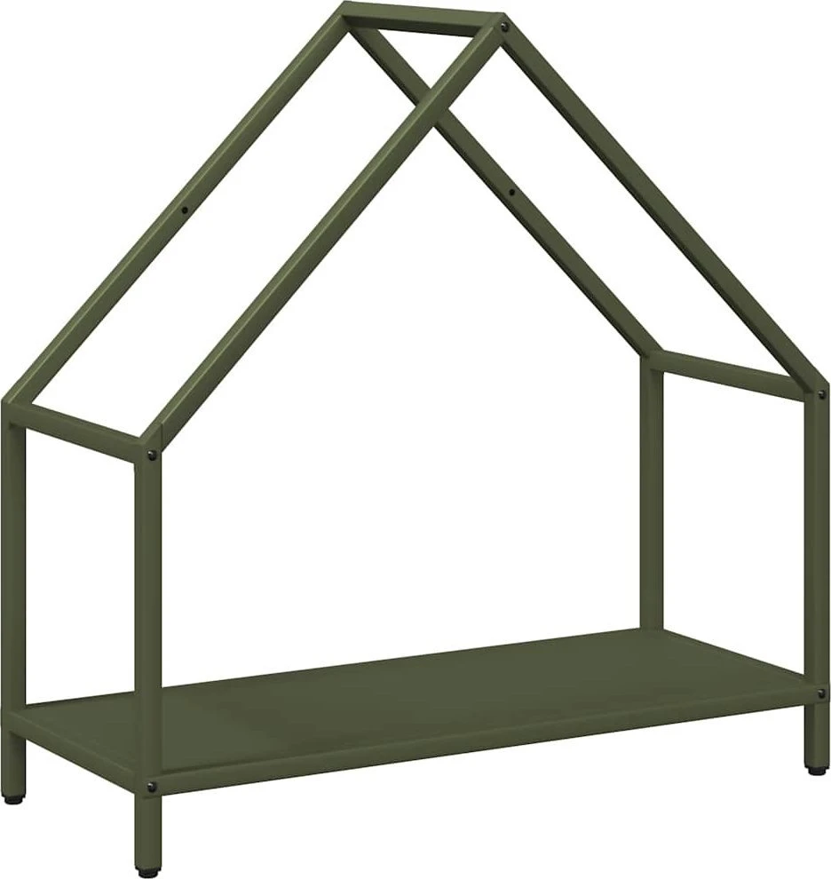 Malkų lentyna Olive Žalias 60x25x60 cm Šaltai valcuotas plienas