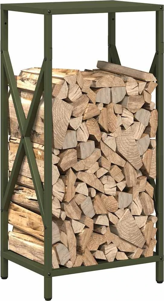 Malkų lentyna Olive Žalias 34x25x70 cm Šaltai valcuotas plienas