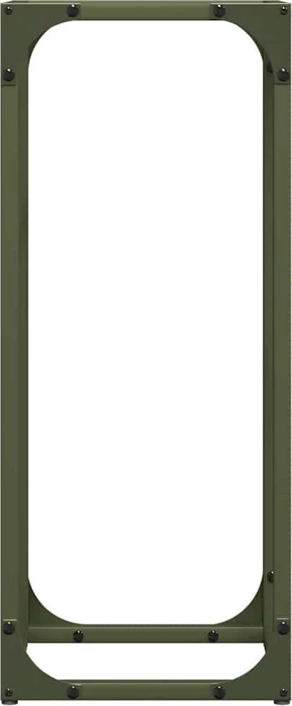 Malkų lentyna Olive Žalias 25x25x60 cm Šaltai valcuotas plienas