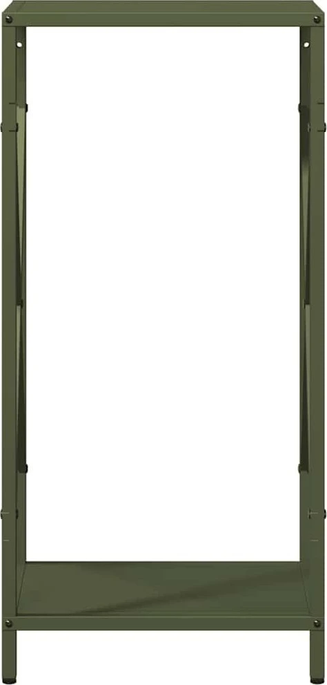Malkų lentyna Olive Žalias 34x25x70 cm Šaltai valcuotas plienas