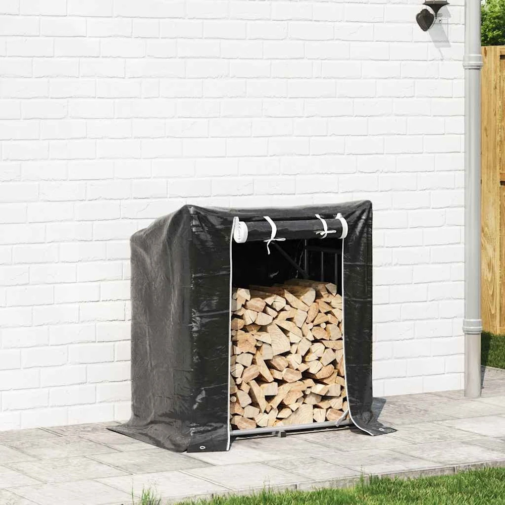 Stovas malkoms su apdangalu nuo lietaus, 101x61x110,5cm