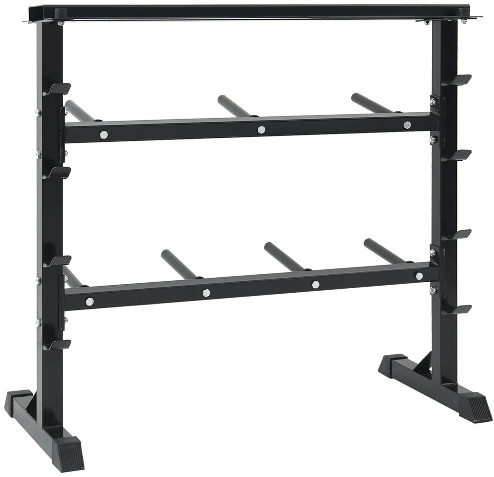 Hantelių stovas Juoda 99 x 45 x 95,5 cm