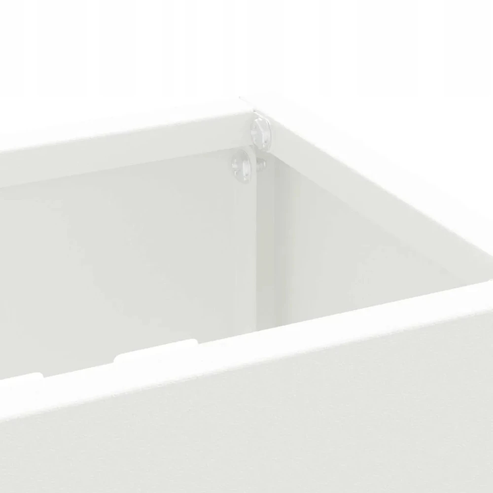 Lietaus skėtis stovas Balta 28 x 12 x 41 cm Plienas