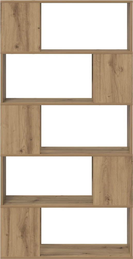 TV staliukas TV spintelių komplektas 80 x 24 x 156 cm Ruda Apdirbta mediena