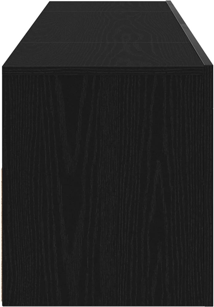 TV staliukas Televizoriaus spintelė 120 x 35 x 40 cm Juodas ąžuolas
