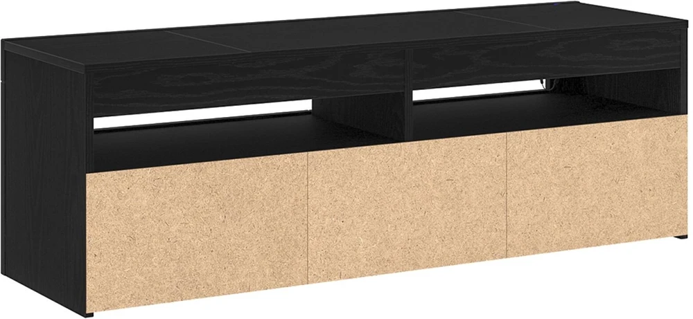 TV staliukas Televizoriaus spintelė 120 x 35 x 40 cm Juodas ąžuolas