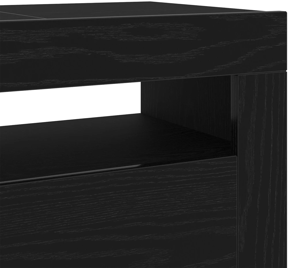 TV staliukas Televizoriaus spintelė 120 x 35 x 40 cm Juodas ąžuolas