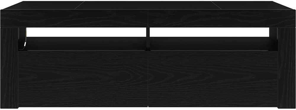 TV staliukas Televizoriaus spintelė 120 x 35 x 40 cm Juodas ąžuolas