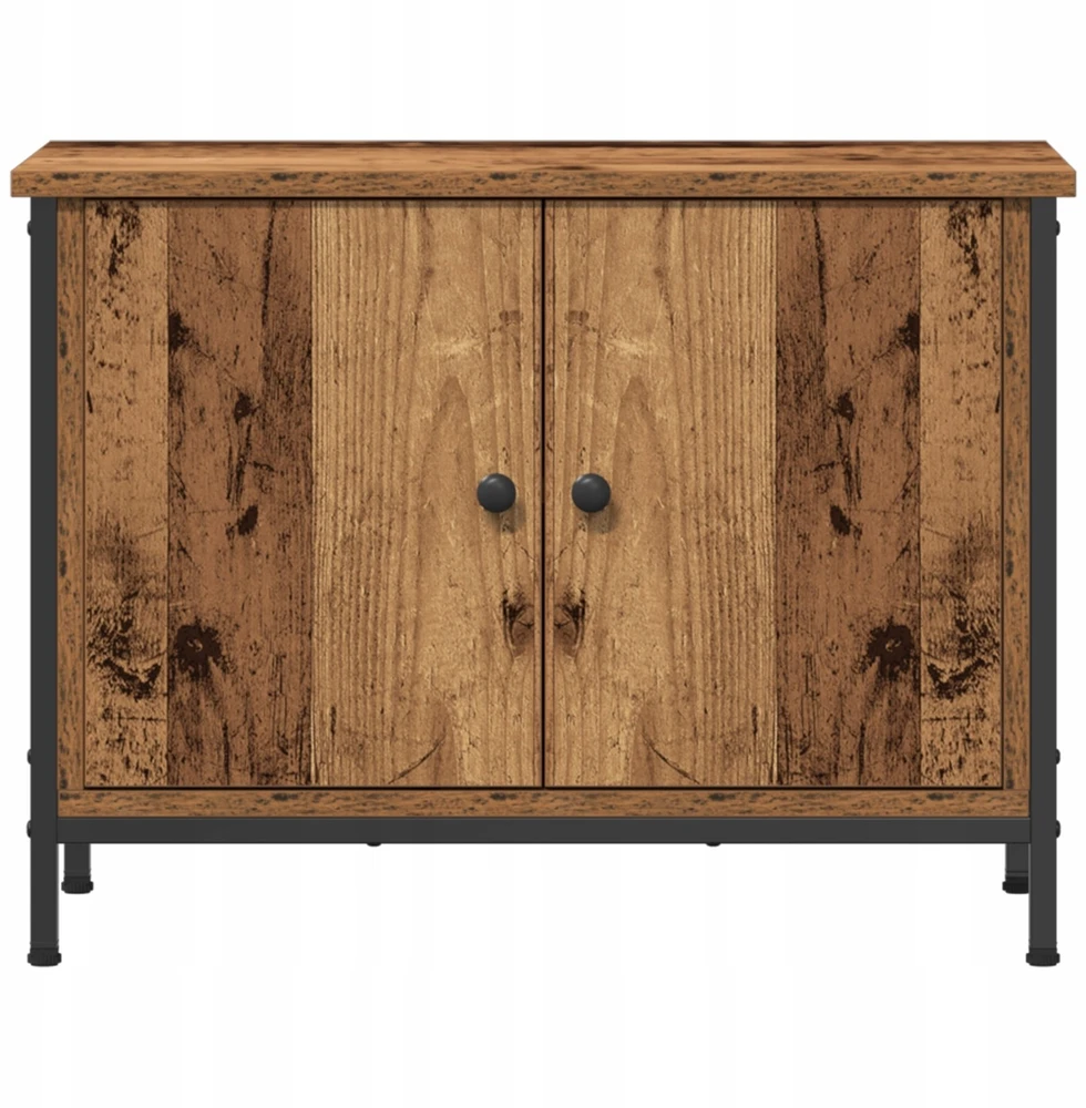 TV staliukas Televizoriaus spintelė 60 x 35 x 45 cm Senovinis medis